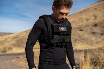 Rough Country Fitness Reaper Nighthawk Weighted Vest - Up to 35 lbs.