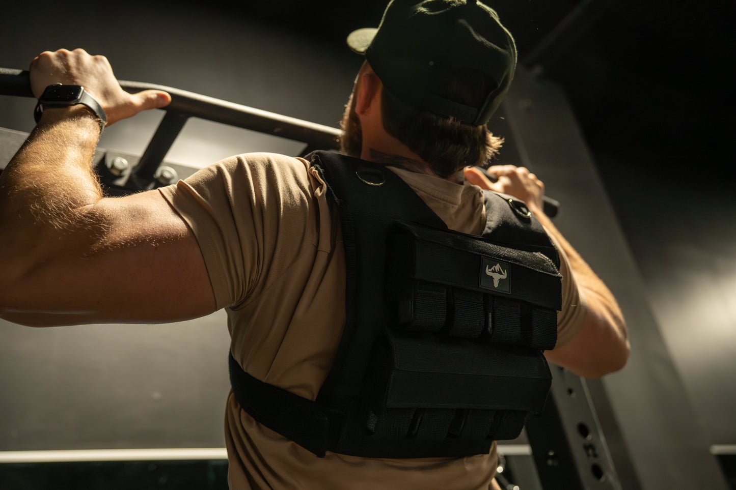 Rough Country Fitness Reaper Nighthawk Weighted Vest - Up to 35 lbs.